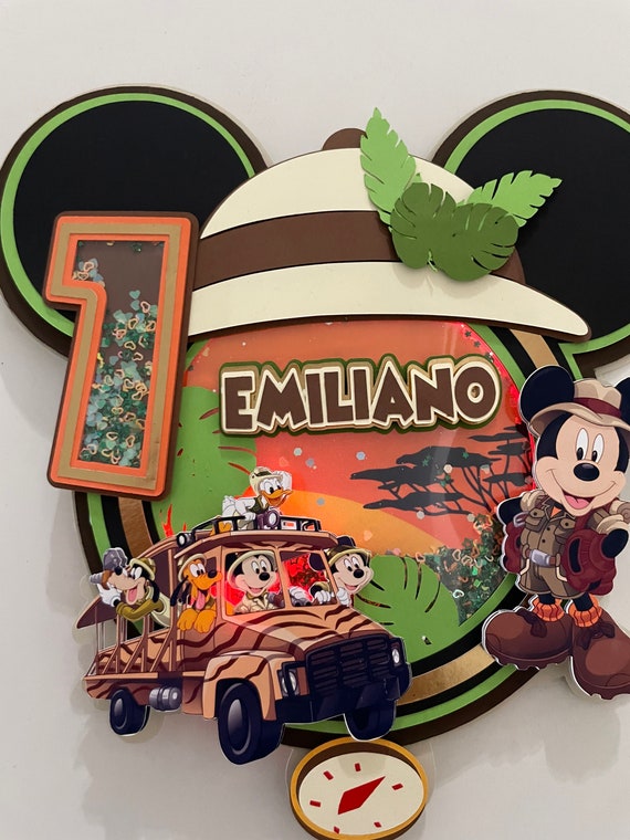 Safari Mouse Topper: 3D Customize Mickey or Minnie -  Portugal