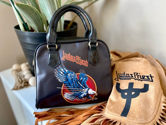 Heavy Metal Shoulder Handbag