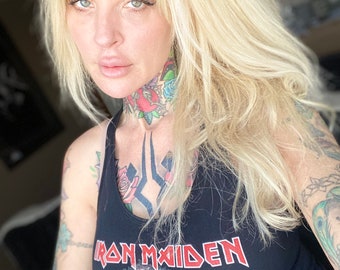 Women&#39;s Ideal Racerback Tank/Heavy Metal Tank Tops/Rock N Roll Fashion For Women/Unique Gifts For Her/Band Tees for Women