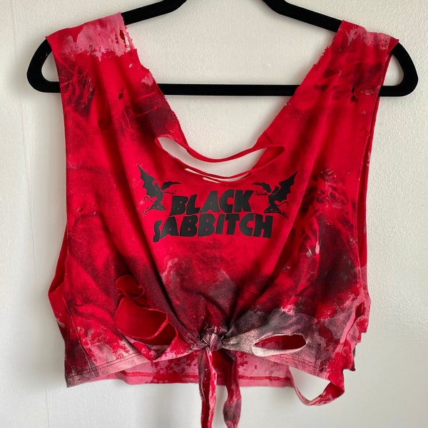 Frauen Custom Crop / Heavy Metal Tank Tops