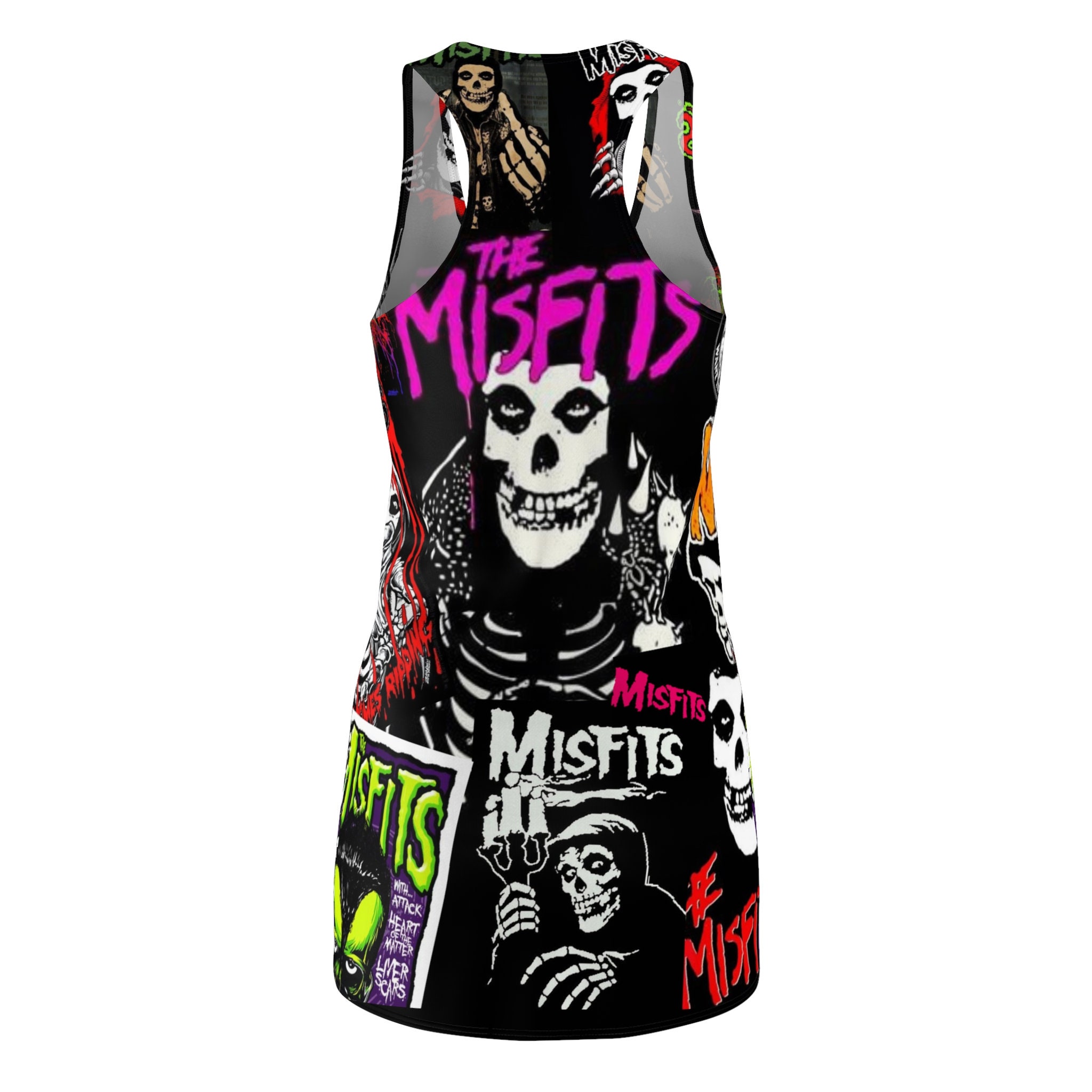 metal band dress Glam Heavy Metal Band Concert Black Sabbath A-Line Dress by grazianshop