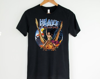 Men's Heavy Metal T-Shirt/Vintage Tee/Heavy Metal Fashion For Him and Her/Heavy Metal/Custom T-shirt/Rock N Roll Graphic T-shirt