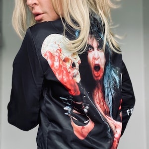 Womens Heavy Metal WASP Bomber/Blackie Lawless/W.A.S.P/Heavy Metal Jackets