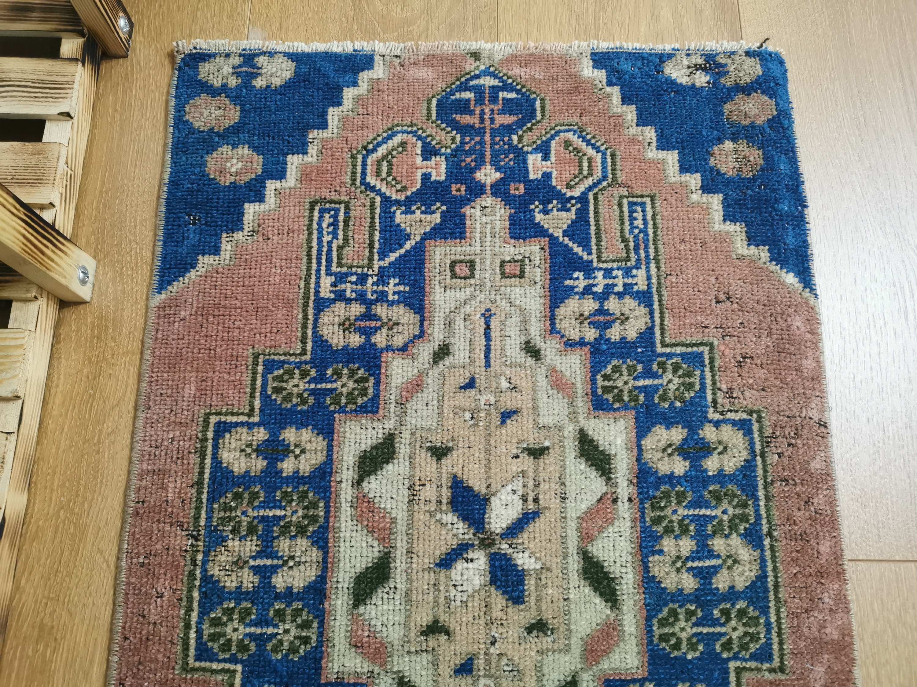 Small Blue Turkish Rug Small Rugs 2x3 Small Rug for Bedroom Etsy UK