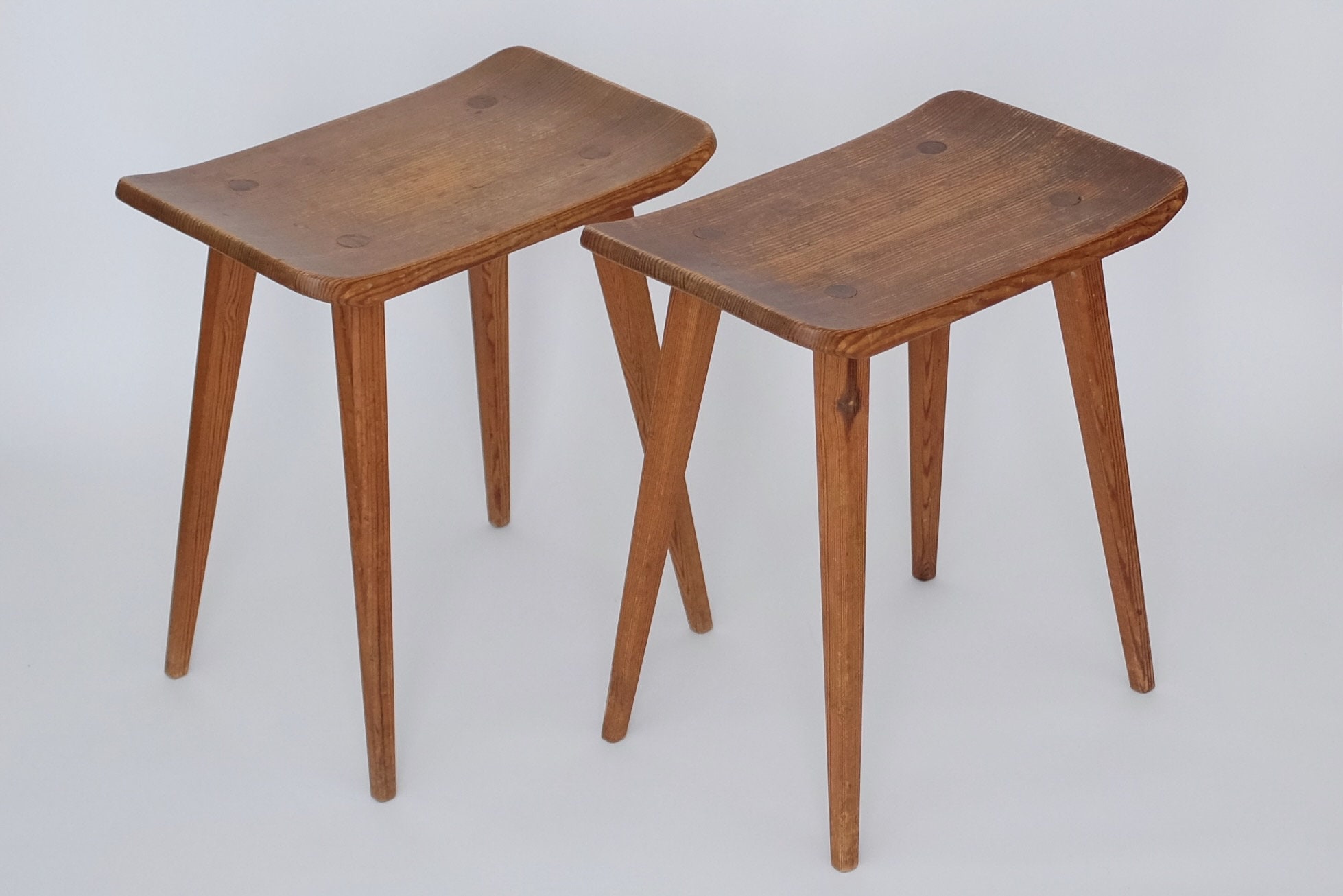 Pine Stools Visingsö by Carl Malmsten - Etsy Canada Pine Stools Visingsö by Carl Malmsten - Etsy Canada