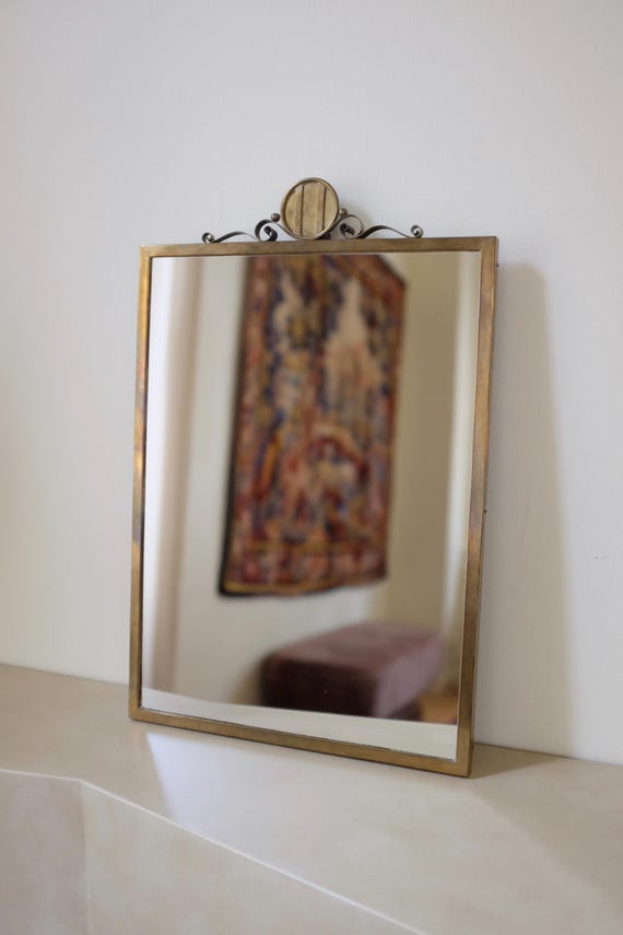 Swedish Modern Wall Mirror - Etsy Israel