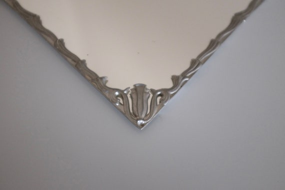 1930s Swedish Modern Pewter Mirror - Etsy