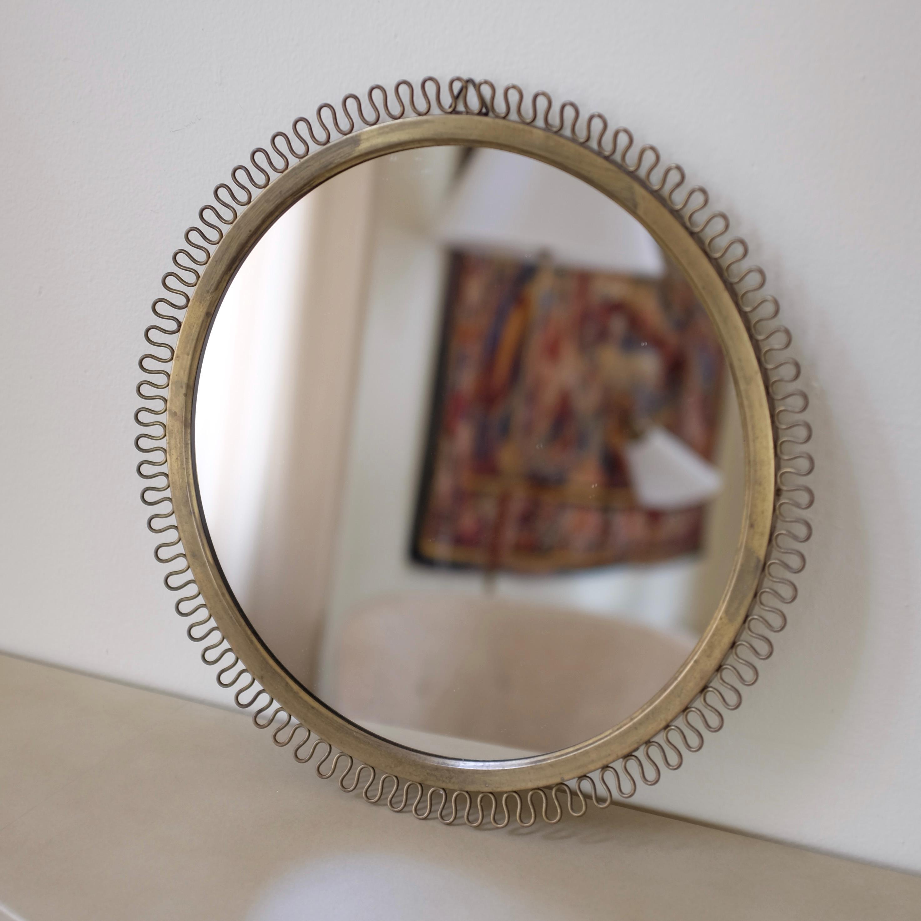 Vintage Swedish Mirror - Etsy