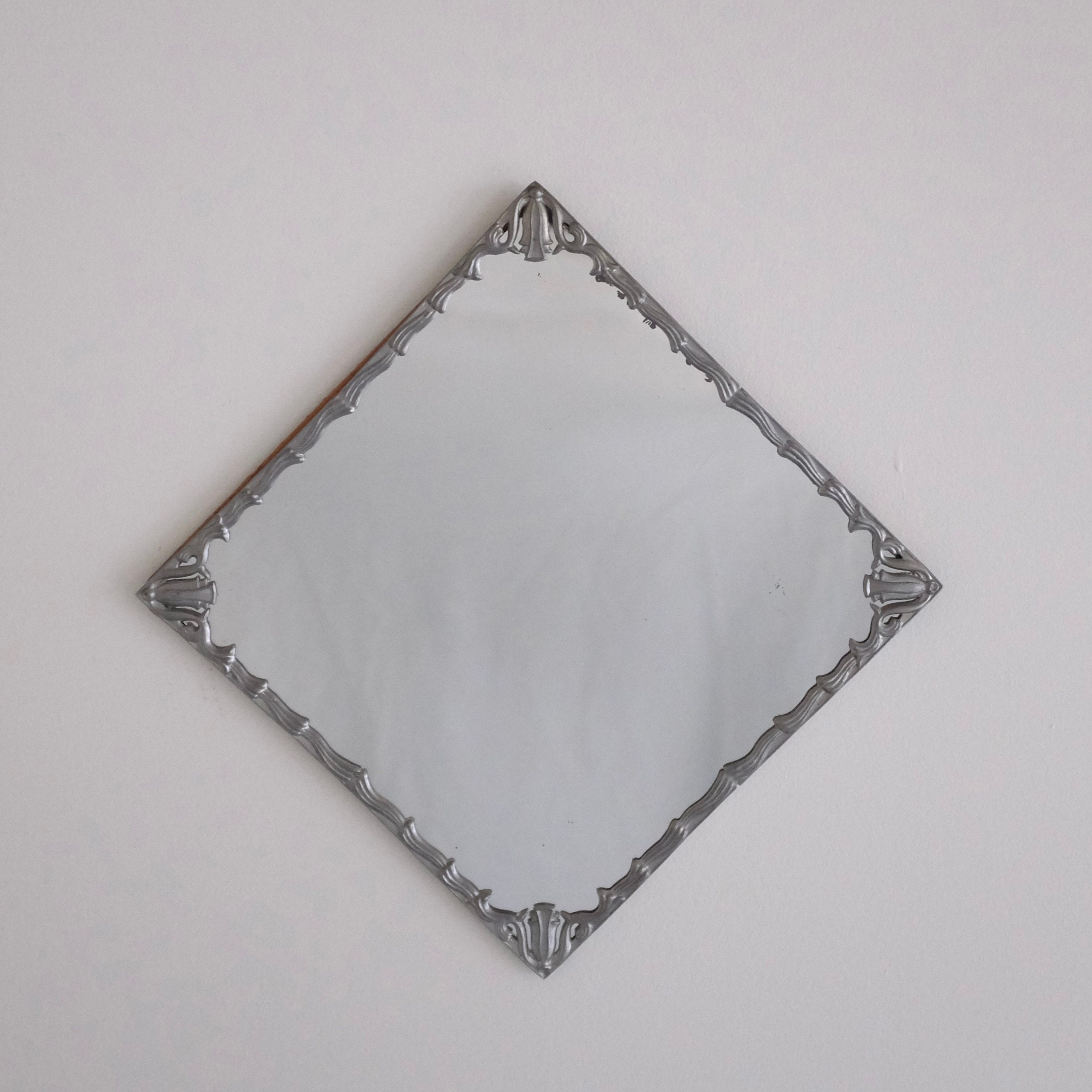 1930s Swedish Modern Pewter Mirror - Etsy Canada