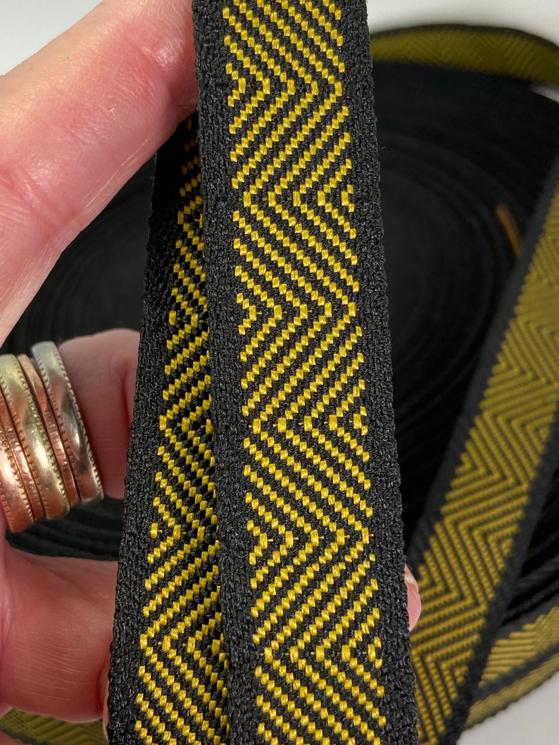 Heavy Patterned Webbing Fabric Trim 3/4 Inch Wide Sold by Etsy