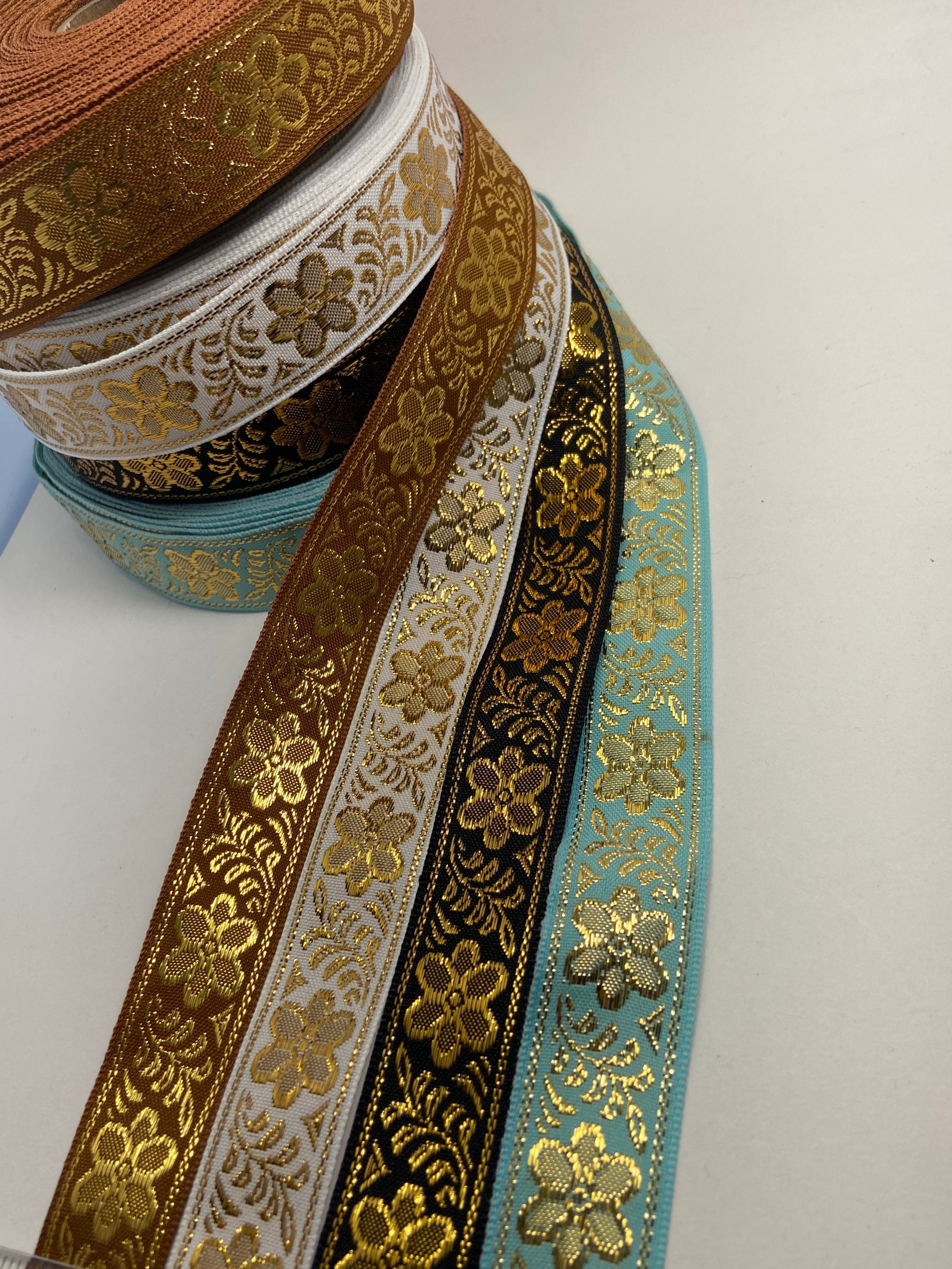 【4/6限定セール】acka jacquard ribbon casquette Shimmery Gold & Silver