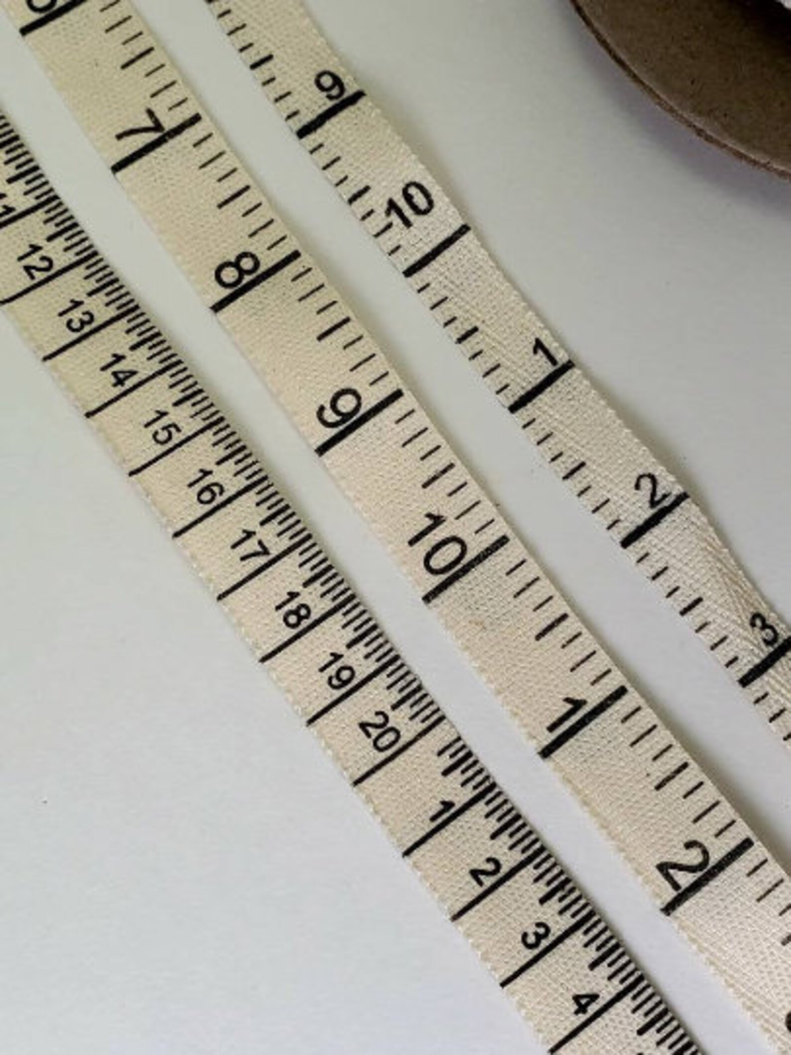 Fabric trim ruler twill tape print sold by the yard. Etsy