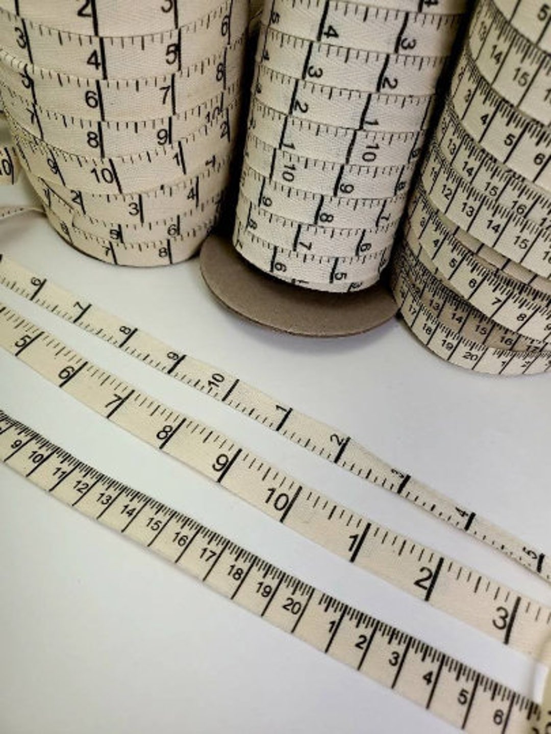 Fabric Trim Ruler Twill Tape Print, Sold by the Yard. Etsy