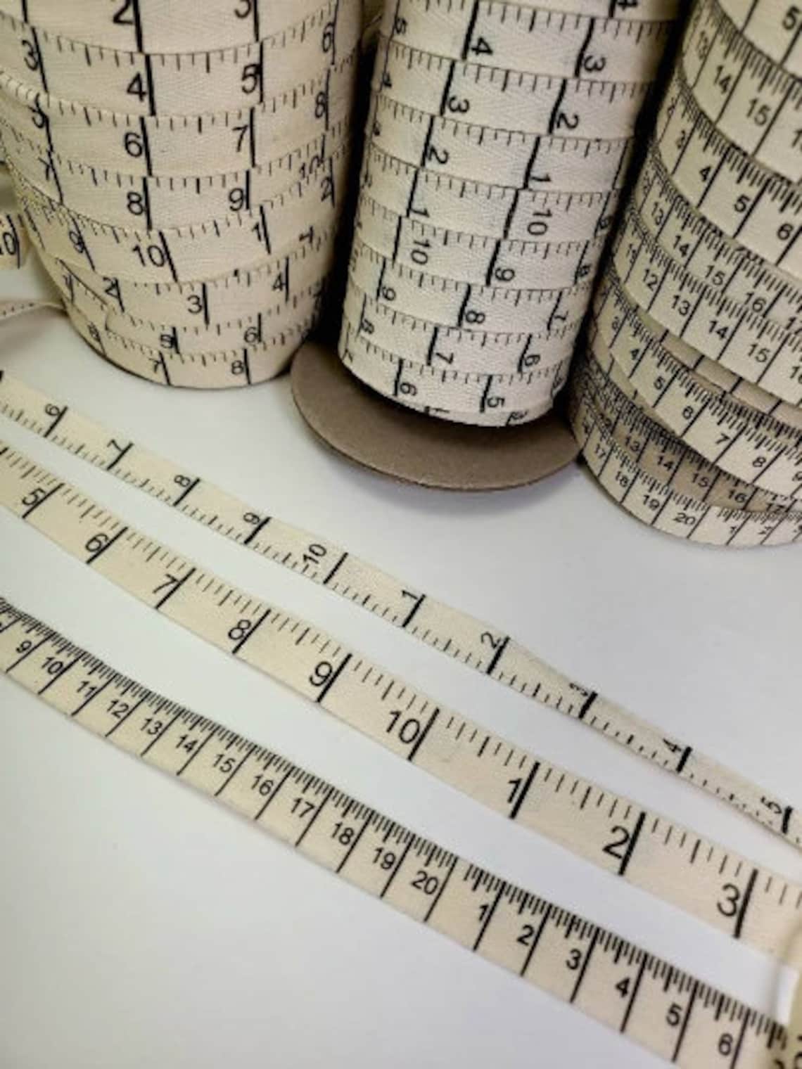 fabric trim ruler twill tape print sold by the yard etsy