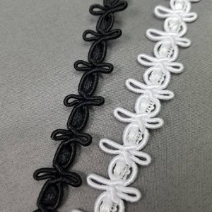 Braid double Loop 5/8 inches wide sold by the yard.