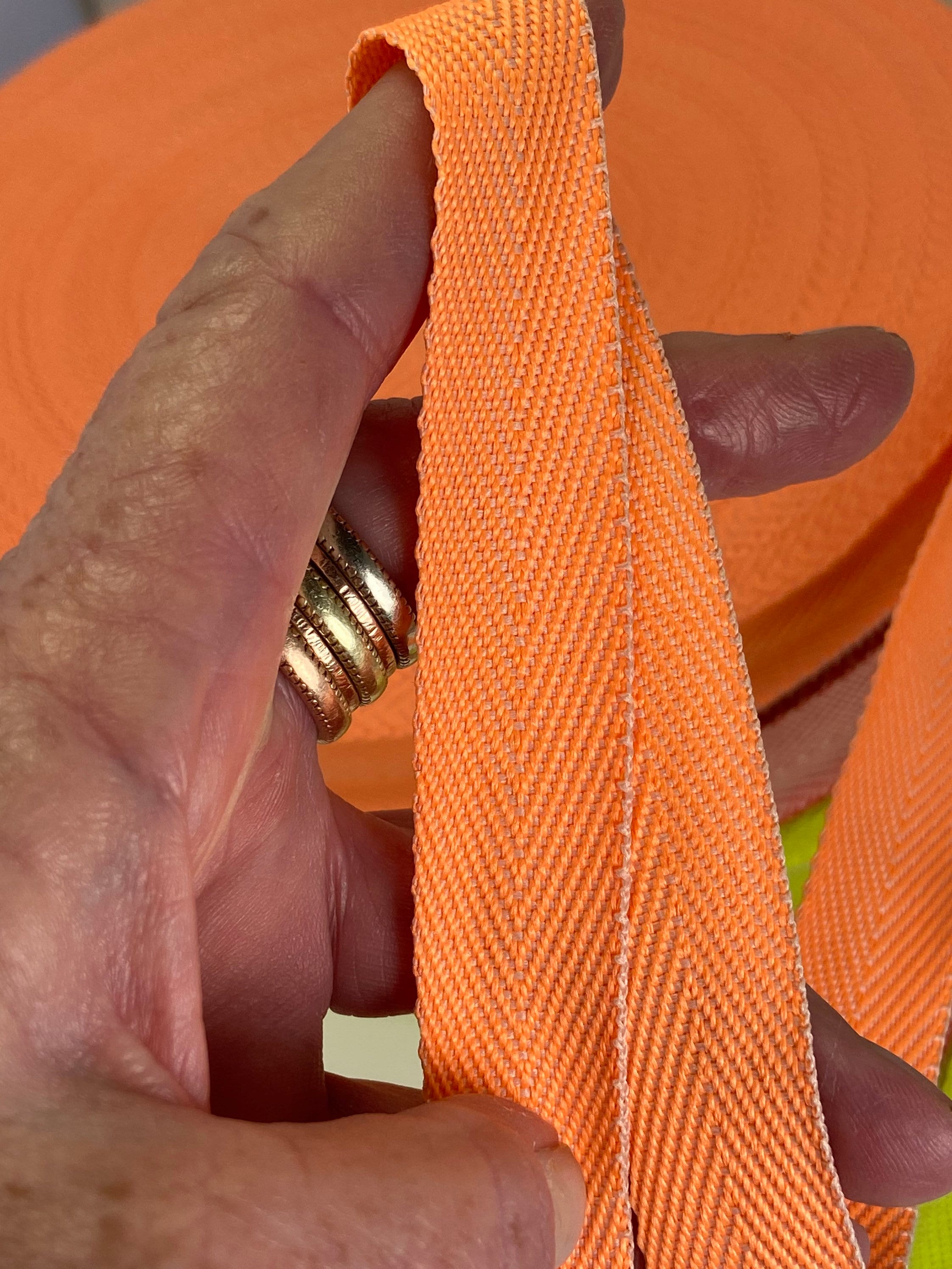 Woven Twill Tape Herringbone Pattern 13/16 Inch Wide 3 Etsy