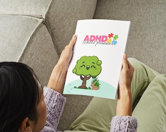 Agenda scolaire TDAH - Agenda étudiant imprimable