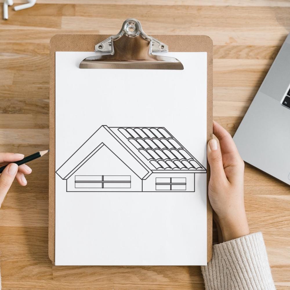 House Roof SVG Bundle: Clipart, Vector, PNG, DXF (digital Download - Etsy