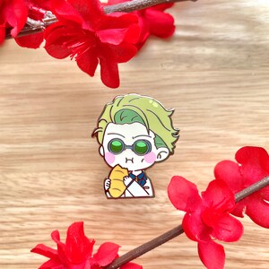 Cursed Sorcerers • Overworked Sorcerer | Kawaii Chibi Gold Hard Enamel Pin Kawaii Pin