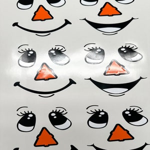 6 Scarecrow Vinyl Decals 3.5x4 Inches - Etsy