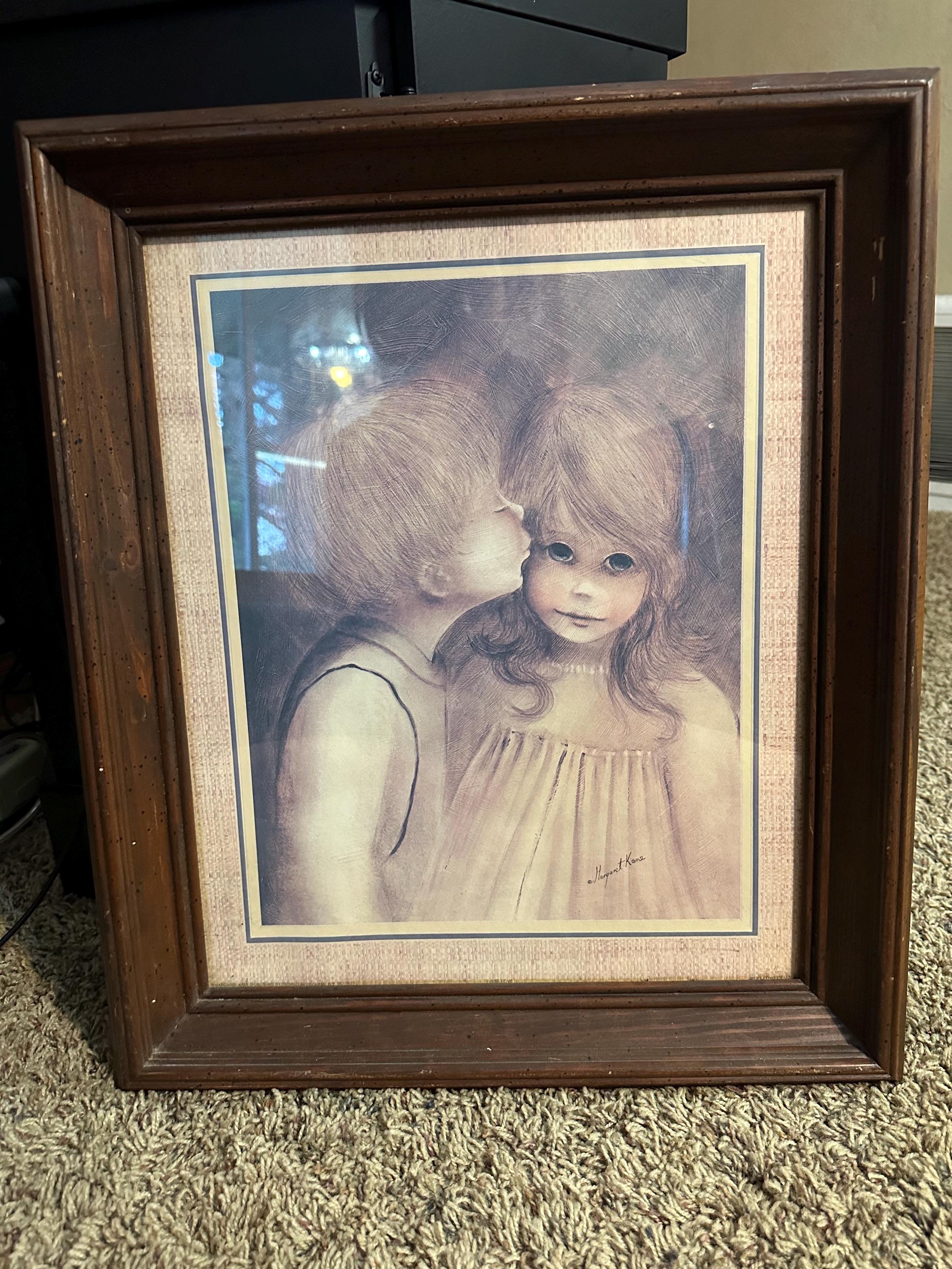 〔最終値下げ　超希少〕マーガレット・キーン　「The WIFE」「ALONE」 最終値下げ 超希少〕マーガレット・キーン 「The WIFE」「ALONE