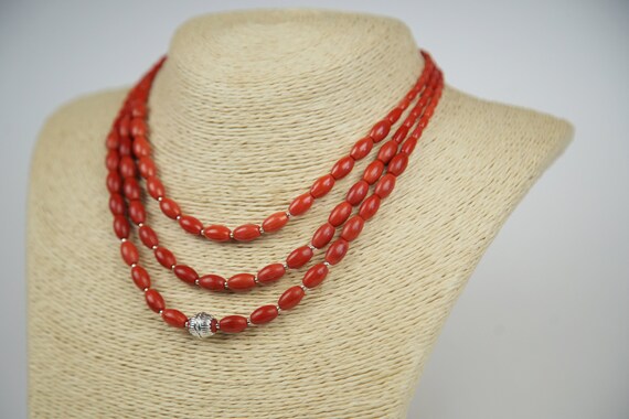 Necklace coral deals