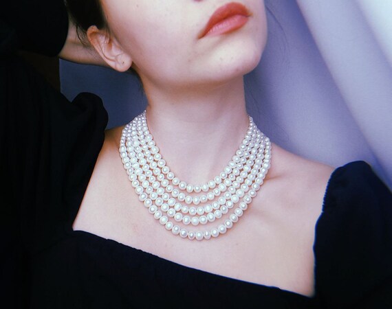 Natural pearl shop jewelry