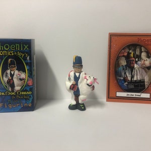 Dr. Doc Dread (with Bucky) mini figurine by PhoenixComicsToys
