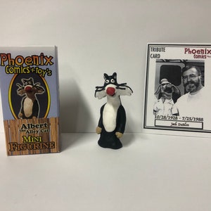 Albert the Alley Cat mini figurine tribute to Jack DuBlon by PhoenixComicsToys