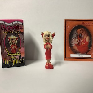 Rhonda Shear UP! All Night! Mini figurine by PhoenixComicsToys