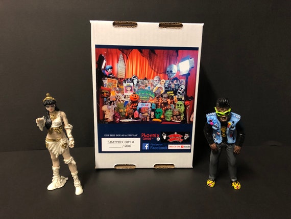 The Mummy and the Monkey Figurine Set - Etsy