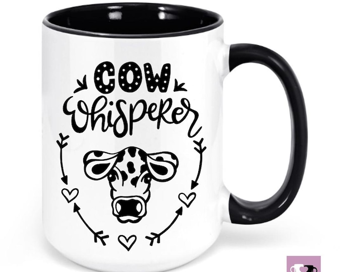 Moose Whisperer Funny Mug – Novelty Coffee Tea Cup, Great Gift For Dad, Birthday, Christmas Gag Gift