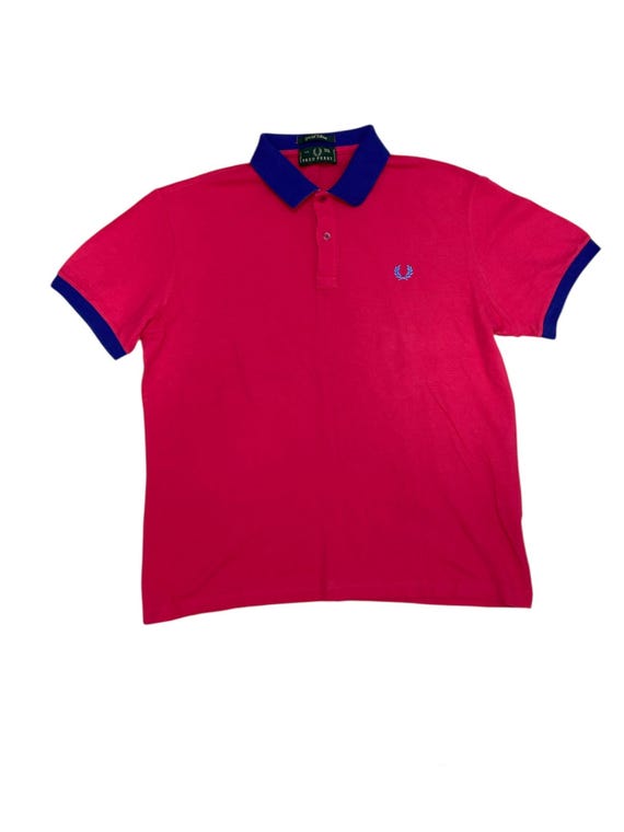 Vintage Rare Fred Perry Special Edition Polo Shirt Size XXL Italy