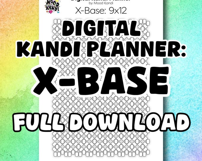 Digital Kandi Planner: X-base Beading Pattern Maker - Make Your Own ...
