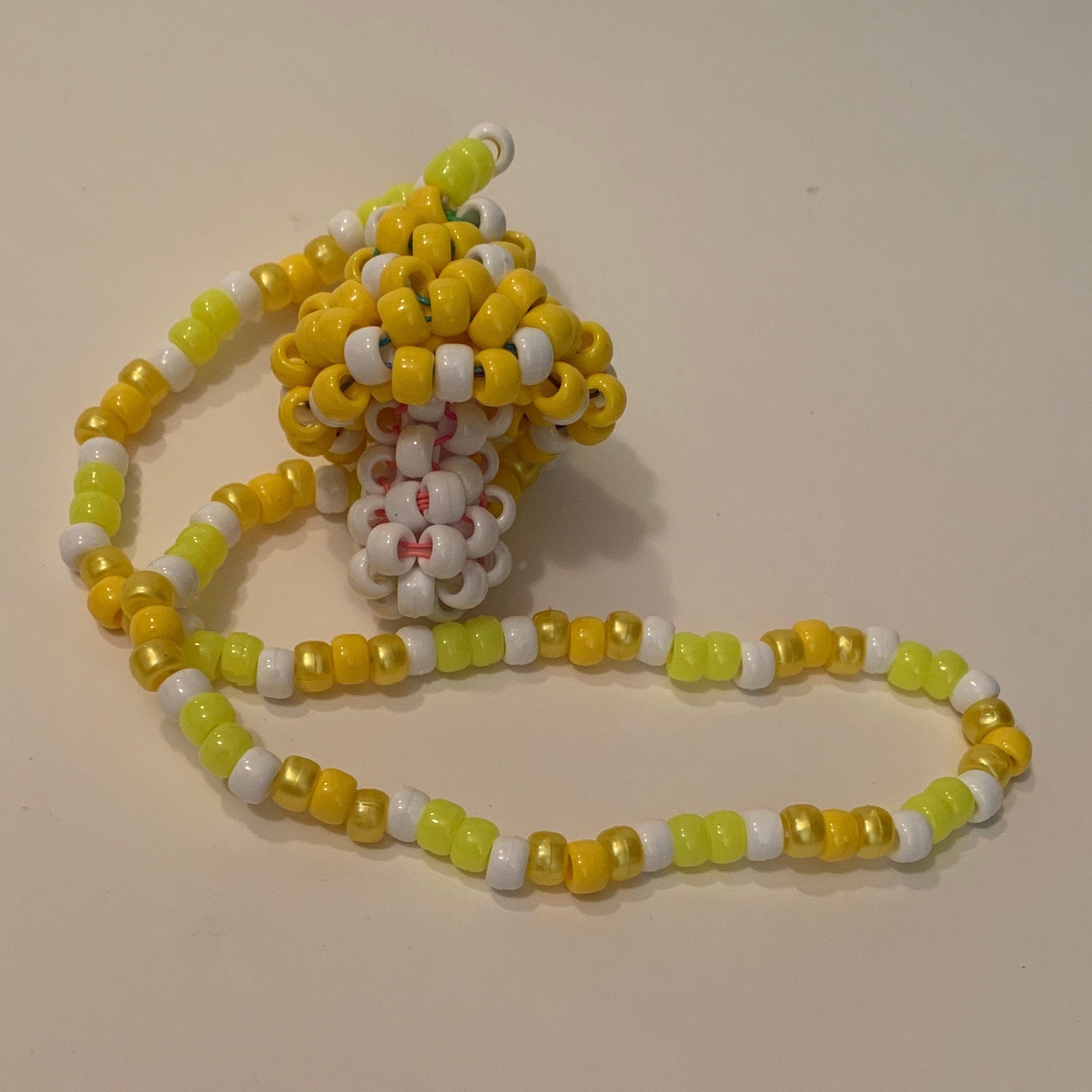 Kandi Mushroom Fidget Charm Necklace Etsy