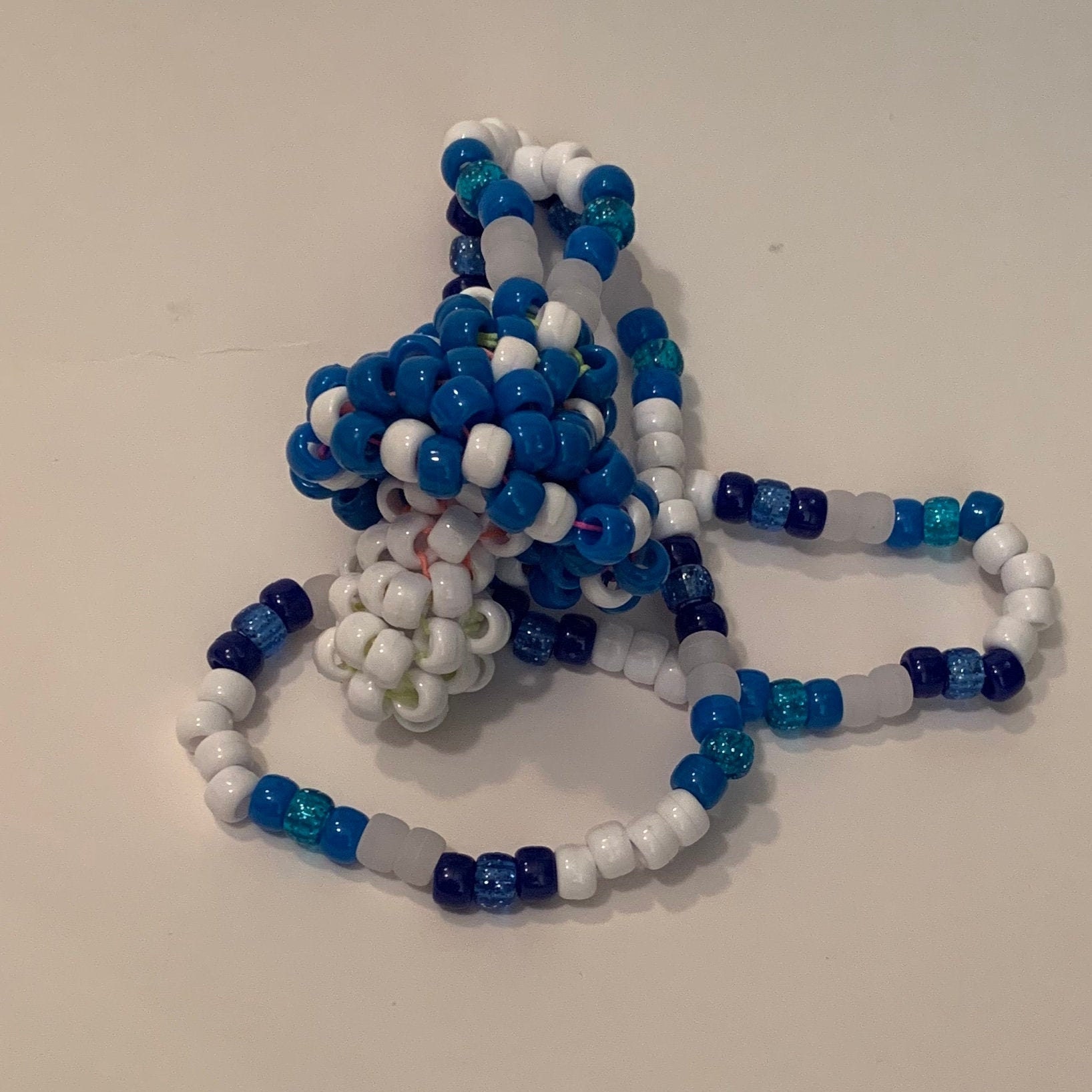 Kandi Mushroom Fidget Charm Necklace Etsy