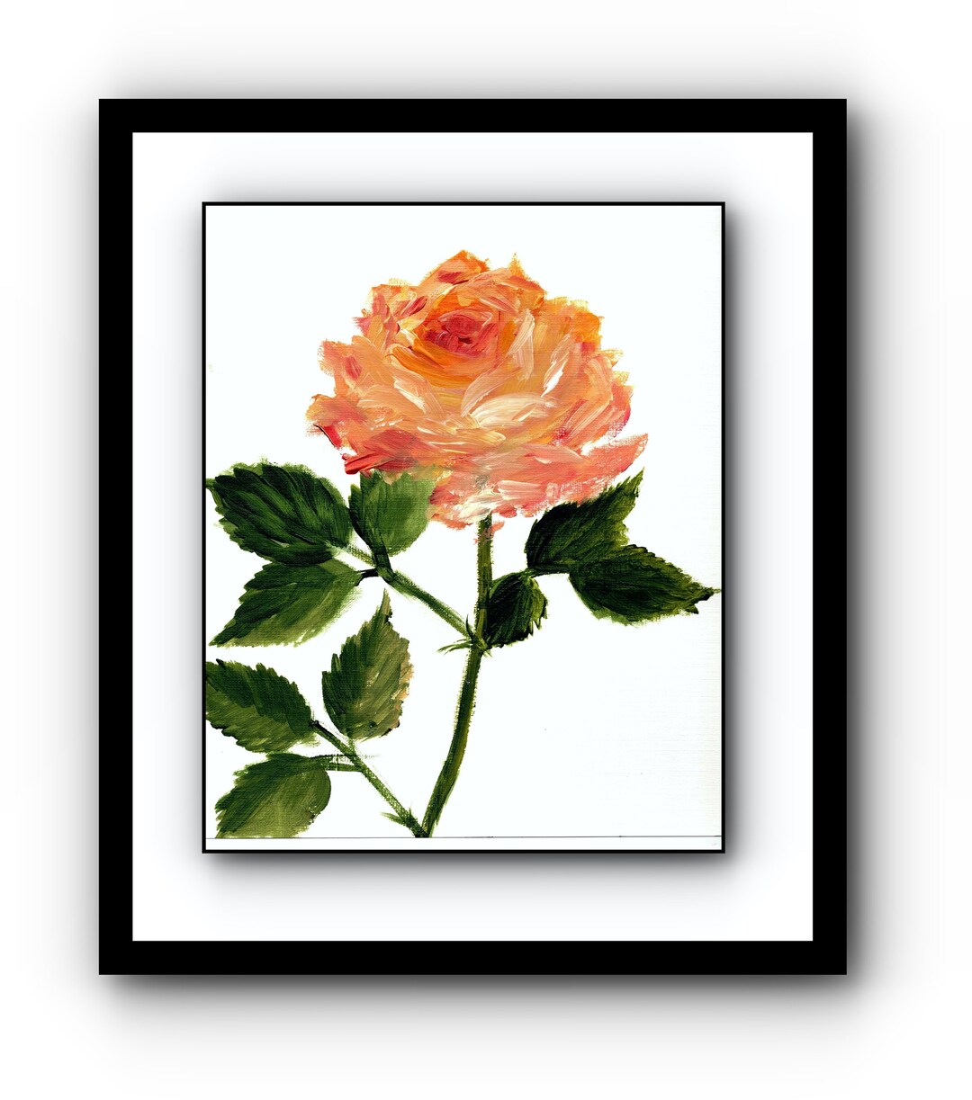 WALL DECOR Rose Floral Digital Printable Wall Art Wall Decor Etsy
