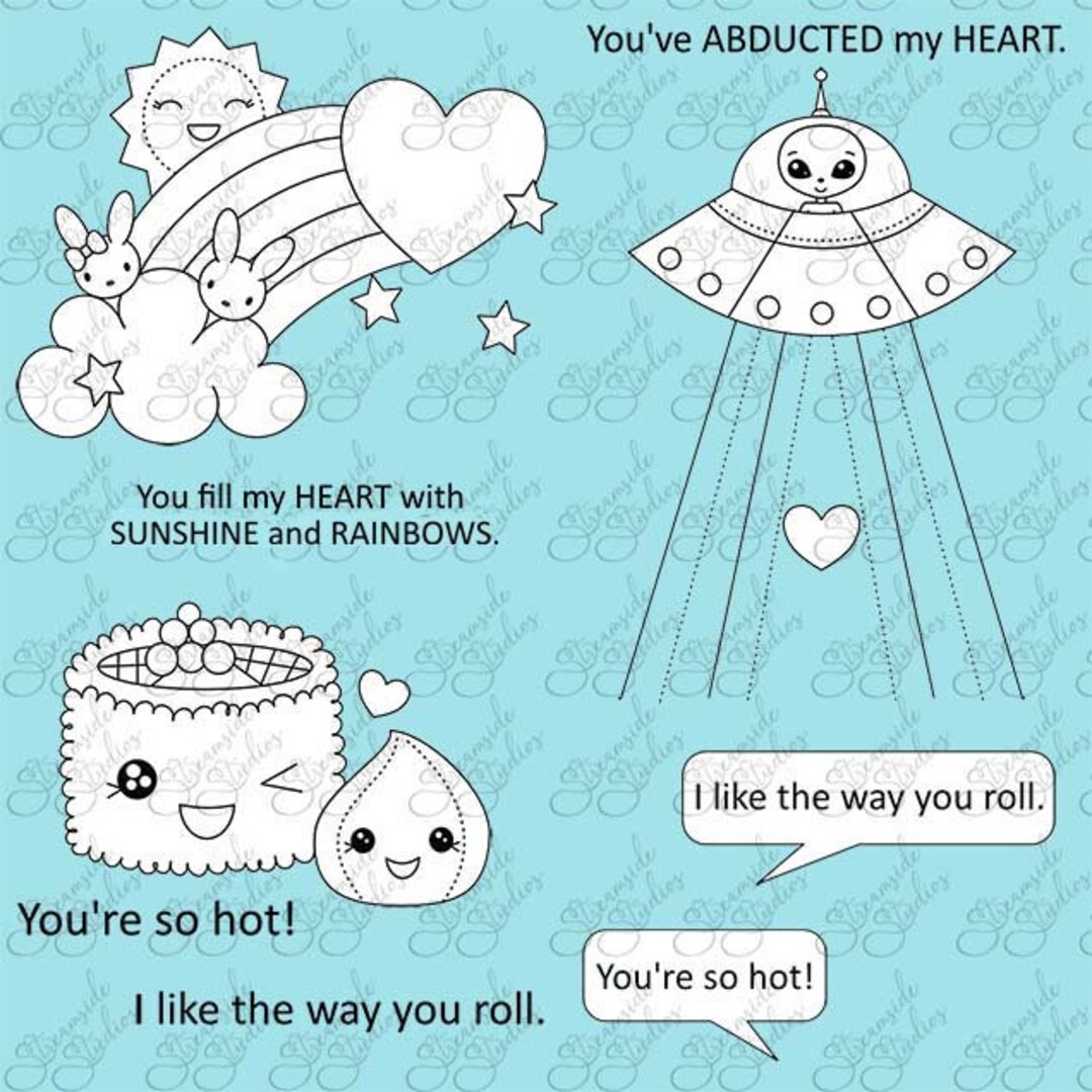 Pun Fun 1 Set of 3 Png 300 Dpi Images With 4 Matching Sentiments - Etsy
