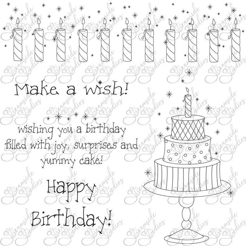 Designer Birthday Cake image 1