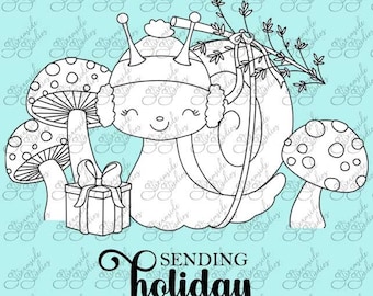 Holiday Snail