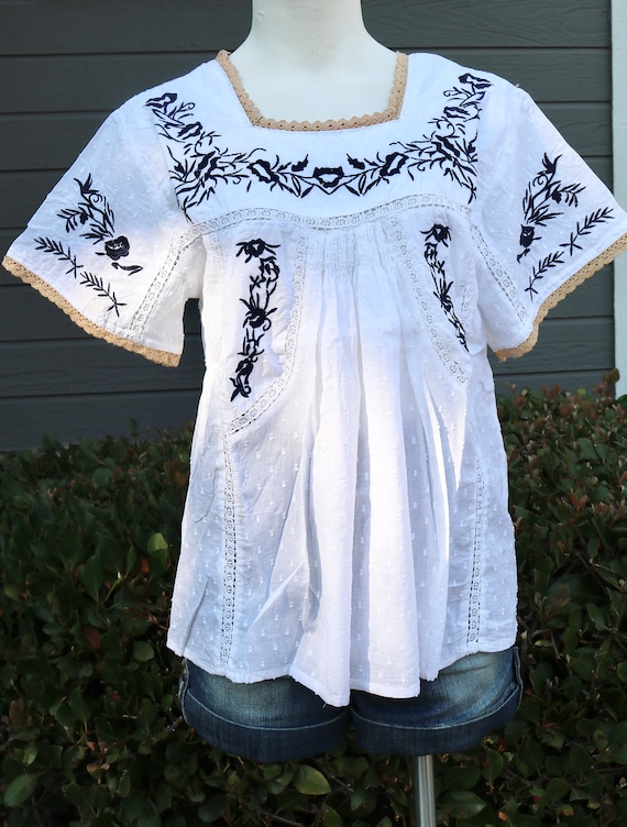 boho blouse peasant top