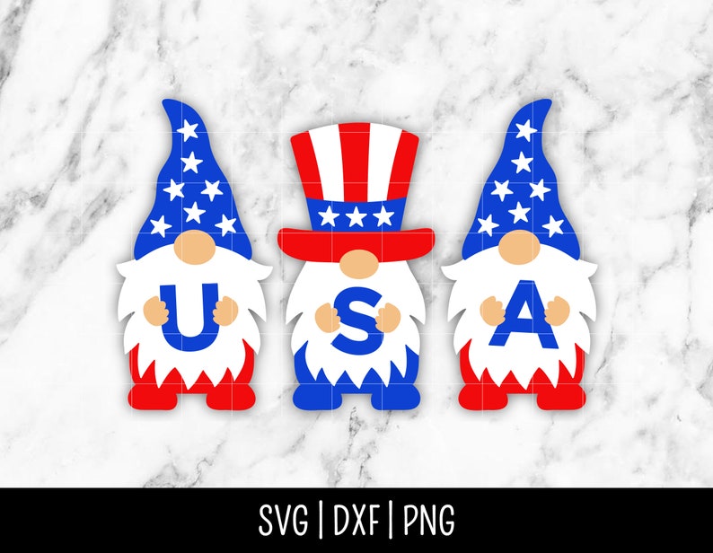 Download America Independence Day 4th Of July Gnome Svg Bundle Trio Svg Dxf Png Three Gnomes Svg Cut File Instant Digital Download Usa Svg Clip Art Art Collectibles