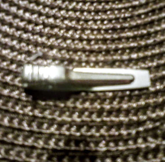 1950s ANSON CUFFLINKS & TIECLIP - Matching Silver… - image 7