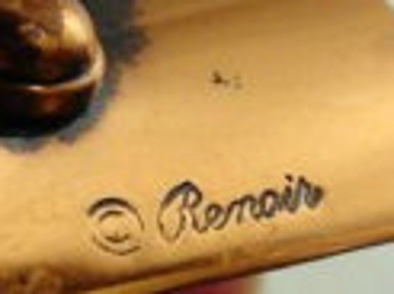 1950's RENOIR COIL DEMIPARURE - Signed Renoir Cop… - image 4