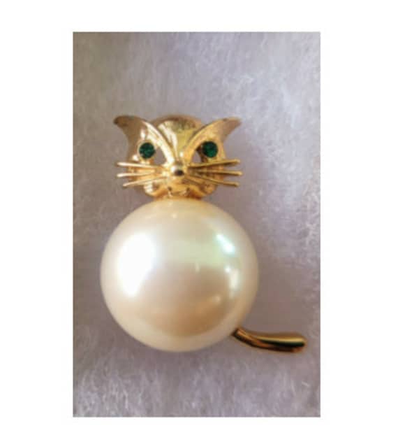 1960's MARVELLA PEARL KITTY - Cute "Pearl" Belly … - image 1