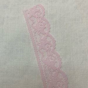 Pink lace