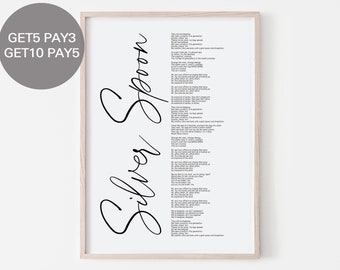 Bts Silver Spoon Lyrics, Prints Poster Digital Download Citas.