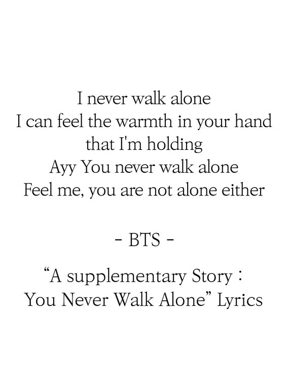 Alone Lyrics by Jimin (of BTS)