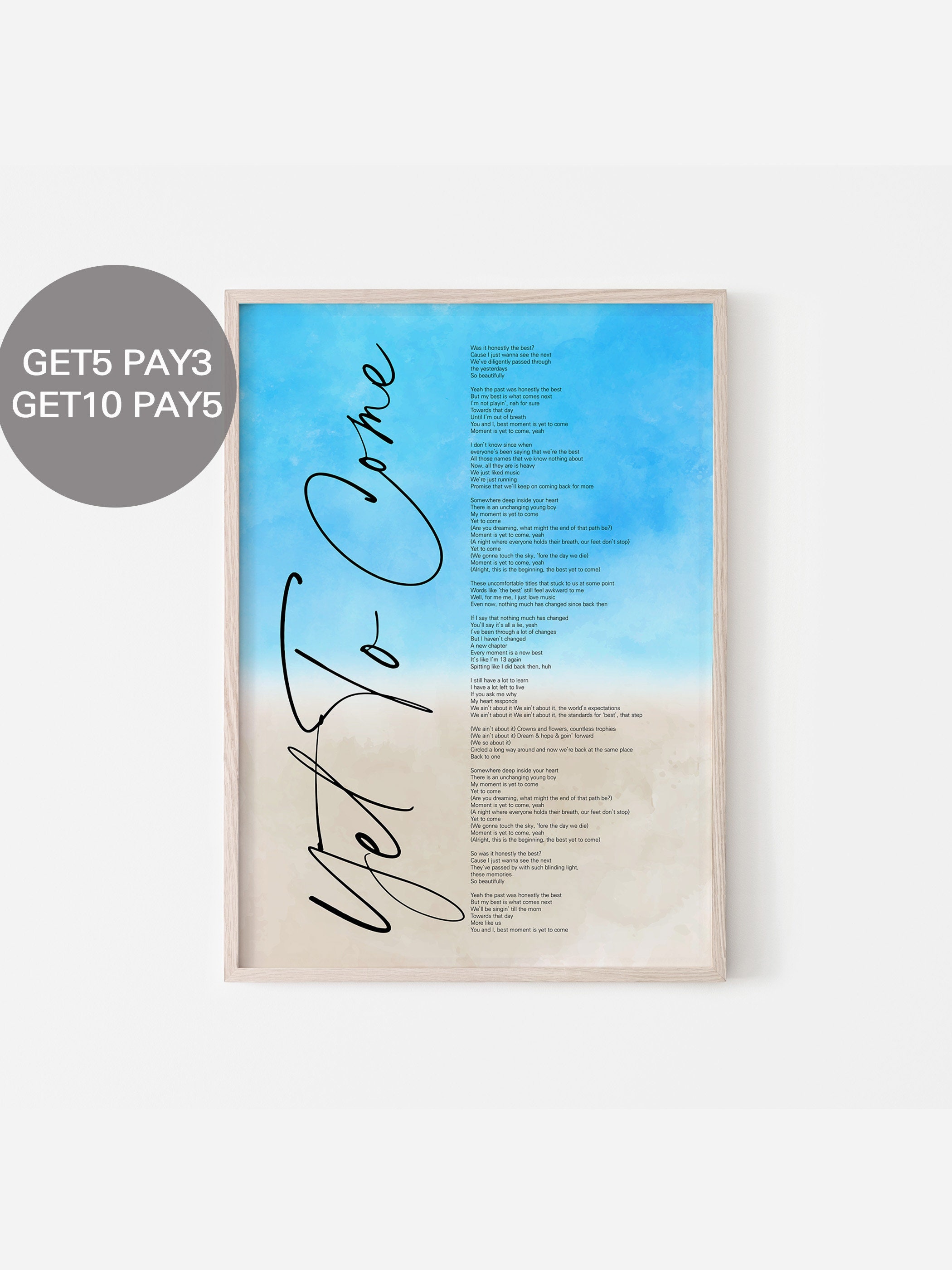 We don't have the same dream  アクリル 紙 We don't have the same dream アクリル 紙 We don't have the