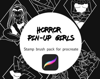 Horror pin-upmeisjes